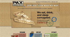 Desktop Screenshot of paxbox.com
